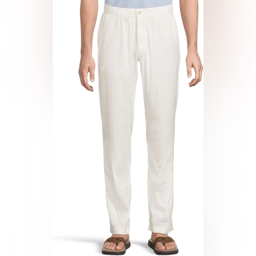 Tommy Bahama white linen pants